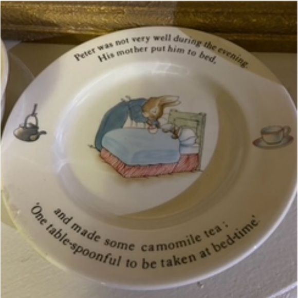 Wedgwood Peter Rabbit 3 pc set - Picture 6 of 9